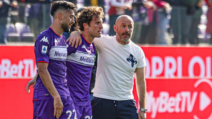 GERMOGLI PH: 19 FEBBRAIO 2022 FIRENZE STADIO ARTEMIO FRANCHI CAMPIONATO SERIE A TIM FIORENTINA VS ATALANTA NELLA FOTO ITALIANO ODRIOZOLA Italiano sorride in vista della Roma: ritorna la Fiorentina dei titolari - immagine 1