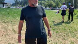 FOTO VN – Curiosa visita: Serse Cosmi al Viola Village