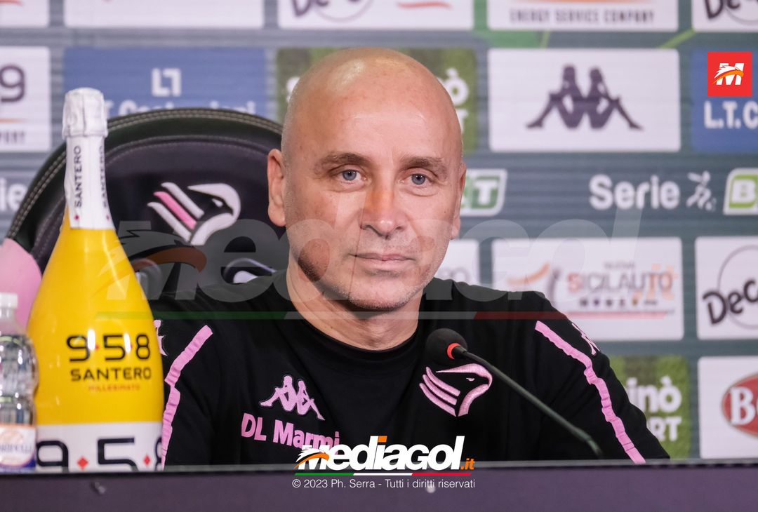 FOTO PALERMO, verso il l’Ascoli: Mister Eugenio Corini in sala stampa (Gallery) - immagine 19