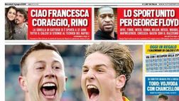 EDICOLA / TS: Conte torchia la sua Inter, tra allenamenti duri e mugugni