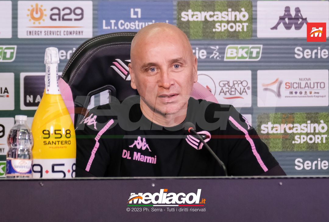 FOTO PALERMO, verso il l’Ascoli: Mister Eugenio Corini in sala stampa (Gallery) - immagine 24