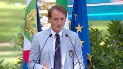 VIDEO Italia, Mancini al Presidente Mattarella: “Lei il nostro primo tifoso”