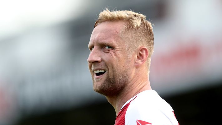 VERL, GERMANY - JULY 25: Kamil Glik of Manaco is seen
during the Pre-Season Friendly match between VfL Bochum and AS Monaco at Sportclub Arena on July 25, 2018 in Verl, Germany. The match between Bochum and Monaco ended 2-2. (Photo by Christof Koepsel/Getty Images) 