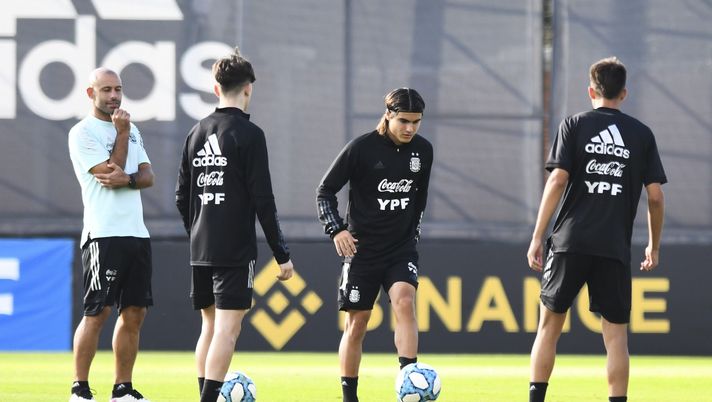 Romero con la Nazionale