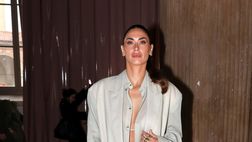 Melissa Satta alla Milano Fashion Week: il look scelto per le sfilate del venerdì