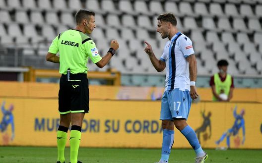 Giugno 2020: ahi, Ciro era diffidato...(Photo by Marco Rosi - SS Lazio/Getty Images) Giugno 2020: ahi, Ciro era diffidato...(Photo by Marco Rosi - SS Lazio/Getty Images)