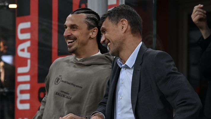 Ibrahimovic Maldini AC Milan