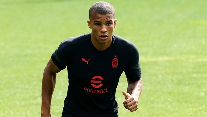 Malick Thiaw AC Milan allenamento Milanello