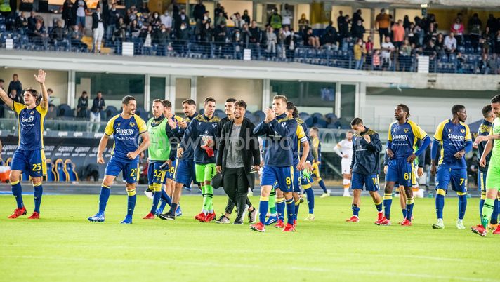 75 per cento di pubblico, la prima al Bentegodi sarà Verona-Lazio 