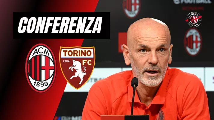 conferenza stampa Pioli Milan-Torino Serie A 2022-2023