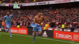 VIDEO Arsenal-Manchester City 1-2, gol e highlights: Mahrez e Rodri sorpassano Saka