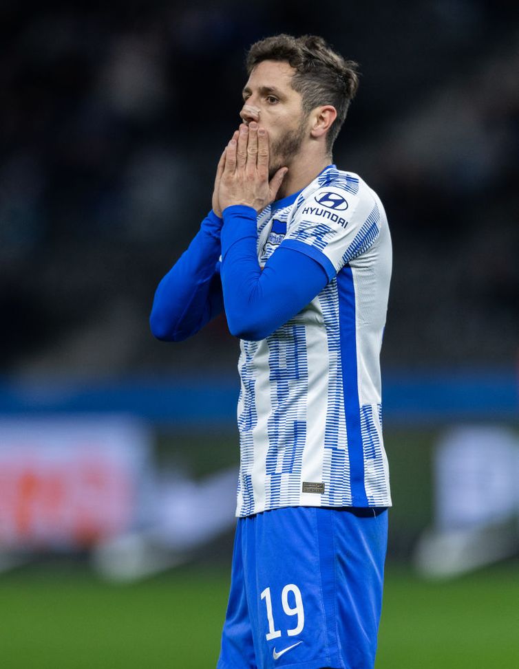 (Photo by Boris Streubel/Getty Images) Nel 2022 l’Hertha si aggrappa a Jovetic: due derby di Berlino nel mirino- immagine 2