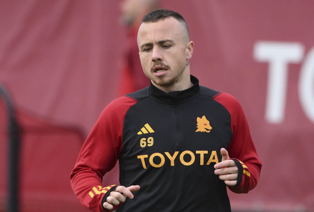 Roma, la rifinitura a Trigoria in vista dell’Inter – FOTOGALLERY - immagine 14