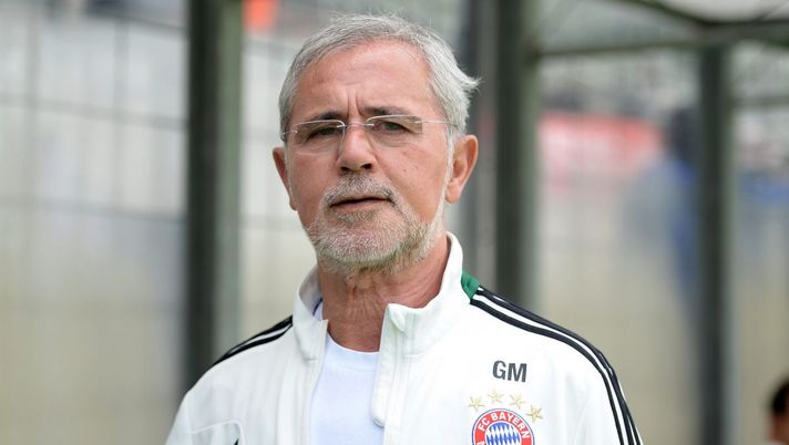 MUNICH, GERMANY - JUNE 01: Assistant coach Gerd Mueller of Muenchen looks on prior to the second relegation leg between Bayern Muenchen II and Fortuna Koeln at Stadion An Der Gruenwalder Strasse on June 1, 2014 in Munich, Germany.  (Photo by Micha Will/Bongarts/Getty Images) 