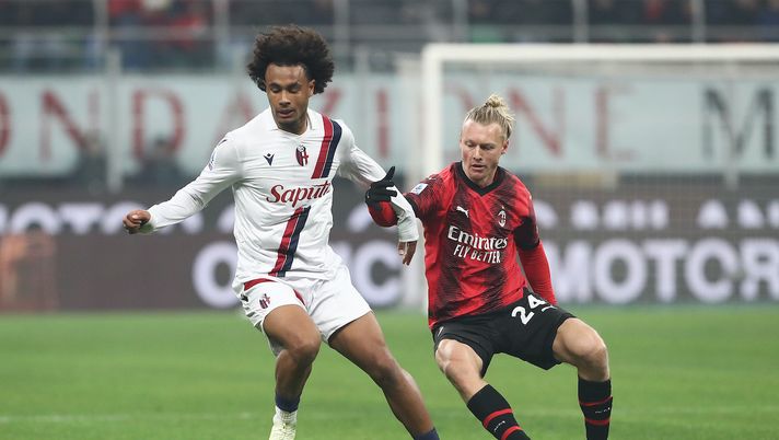 Kjaer Zirkzee Milan-Bologna 2-2 Serie A 2023-2024