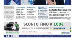 Prima Pagina, Giornale di Sicilia: “Canzoni sotto l’Albero. Alle 17.58 il silenzio”