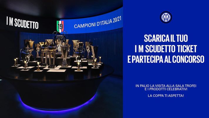 IM Scudetto, l’Inter lancia il biglietto celebrativo per riempire virtualmente San Siro IM Scudetto, l’Inter lancia il biglietto celebrativo per riempire virtualmente San Siro