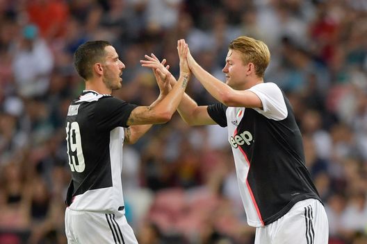 De Ligt e Bonucci (getty images) Bonucci de Ligt