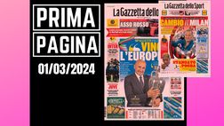 Prima pagina Gazzetta dello Sport: Milan, Cardinale deluso. Rivoluzione
