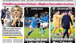Prima Pagina, Corriere dello Sport: “Insigne, che show. Lazio, si fa dura”