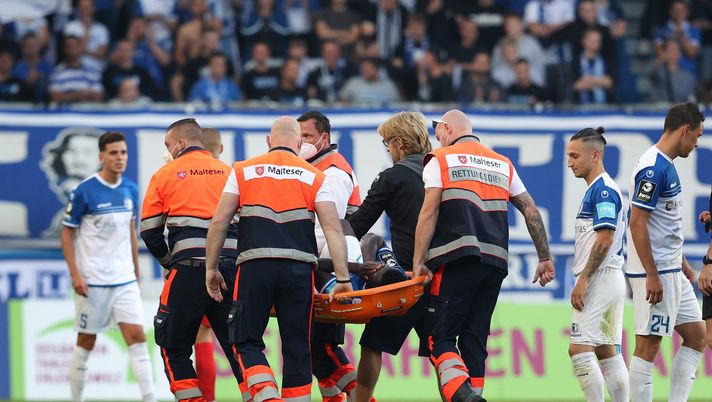 Giocatore infortunato 