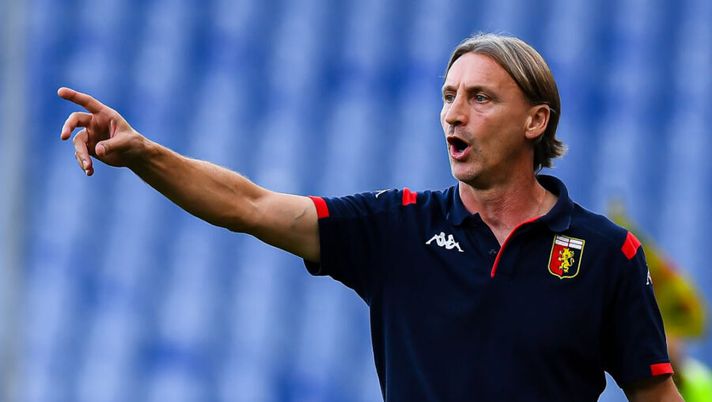 GENOA, ITALY - JULY 25: Davide Nicola coach of Genoa during the Serie A match between Genoa CFC and FC Internazionale at Stadio Luigi Ferraris on July 25, 2020 in Genoa, Italy. (Photo by Paolo Rattini/Getty Images) Nicola rischia l’addio ma Criscito lo difende: “Quei tre vecchiettini…” - immagine 1