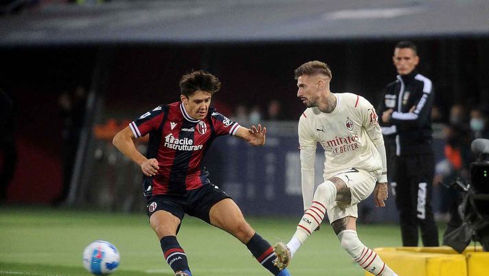 Samu Castillejo Bologna-Milan 2021-2022