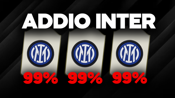 Addio all'Inter Addio all'Inter