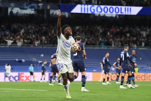 (Photo by David Ramos/Getty Images) Gli insulti a Vinicius nel derby di Madrid: tutto al vaglio di Polizia e Guardia Civil- immagine 2