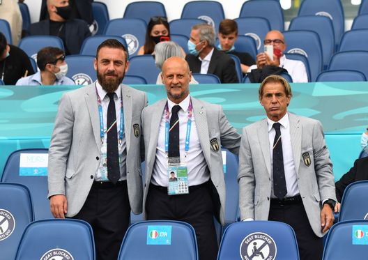 Italia Fausto Salsano, Lombardo, De Rossi (getty images) Italia Fausto Salsano, Lombardo, De Rossi (getty images)