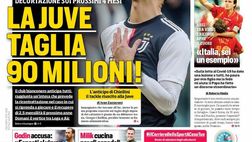EDICOLA CDS – Godin: ‘Esposti al virus. Giocato fino a quando il sistema è andato in tilt’