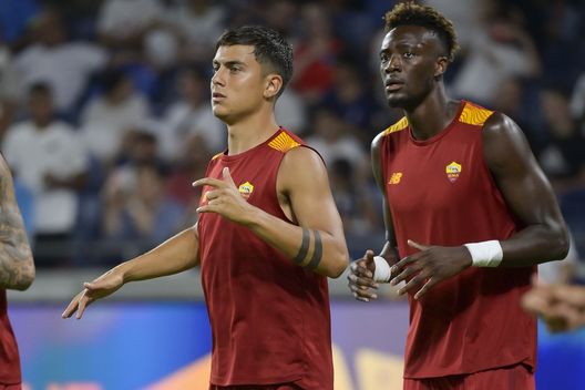 Paulo Dybala e Tammy Abraham, attaccanti della Roma (Getty Images)