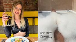 VIDEO / Lady Acerbi incanta i fan con un bagno sensuale sulle note di Marrakash