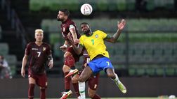 Venezuela-Brasile 1-3: i Vinotinto sfiorano l’impresa, 74 minuti per Rincon