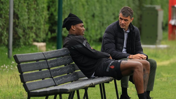 Leao Maldini AC Milan Milanello