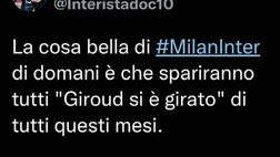 Giroud si è girato di nuovo al derby e Ringo Dj balla “Pioli is on fire”
