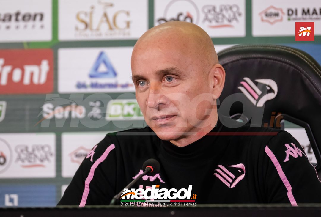FOTO PALERMO, verso il Brescia: Mister Corini in conferenza stampa (Gallery) - immagine 26