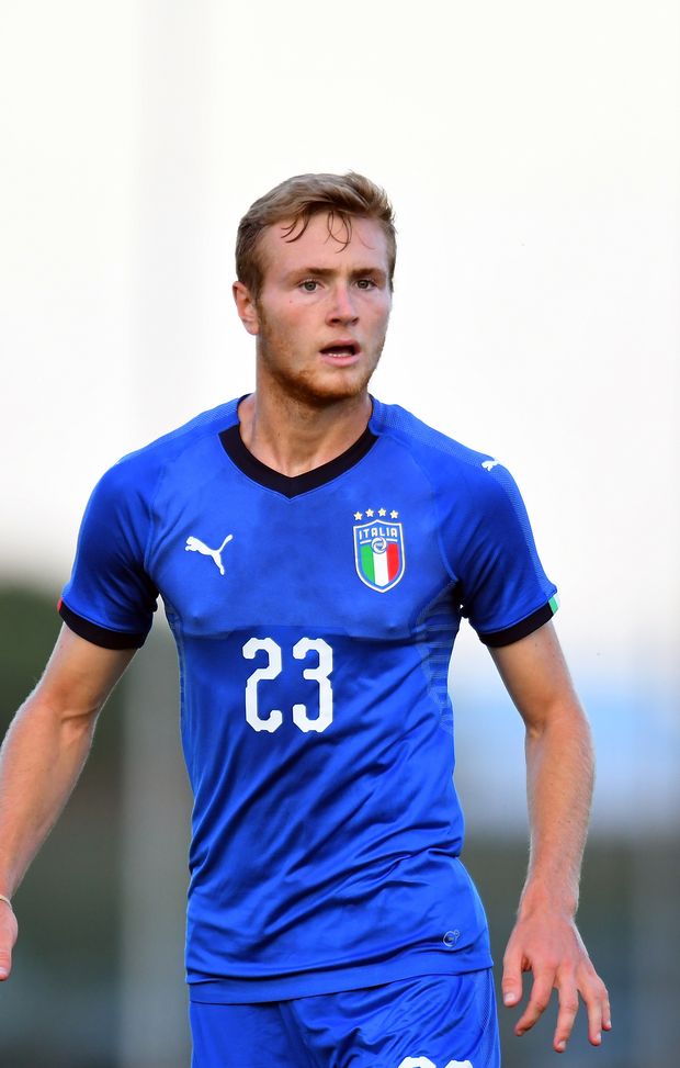  VERONA, ITALY - SEPTEMBER 05: Tommaso Pobega of Italy U20 looks on during the U20 8 Nations Tournament match between Italy and Poland on September 5, 2019 in Caldiero near Verona, Italy. (Photo by Alessandro Sabattini/Getty Images) 