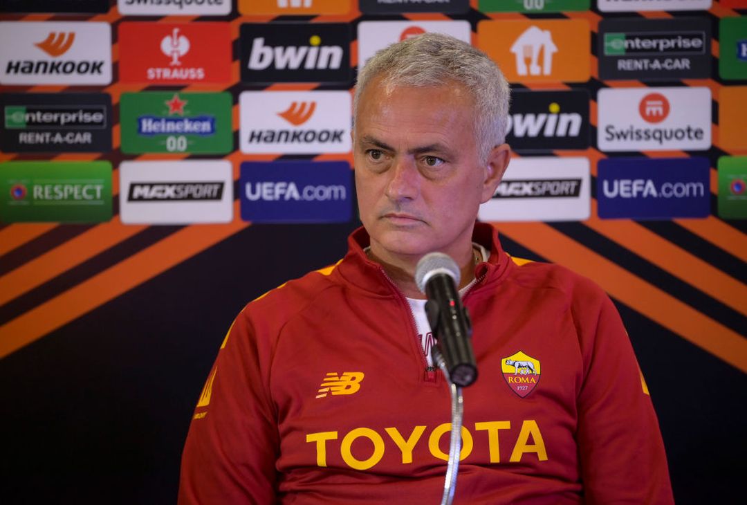 Ludogorets-Roma, Mourinho in conferenza stampa – FOTO GALLERY - immagine 3