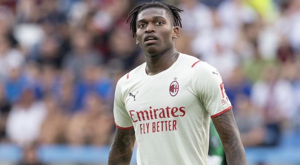 Rafael Leao (attaccante AC Milan, qui durante Sassuolo-Milan 0-3 (Serie A 2021-2022) | News (Getty Images) Rafael Leao AC Milan Sassuolo-Milan 0-3 Serie A 2021-2022