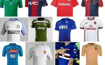 Serie A – Ufficializzati i colori delle maglie. Nelle terze divise