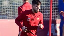 Trigoria, Carles Perez si allena in gruppo. Individuale per Smalling e Ibanez