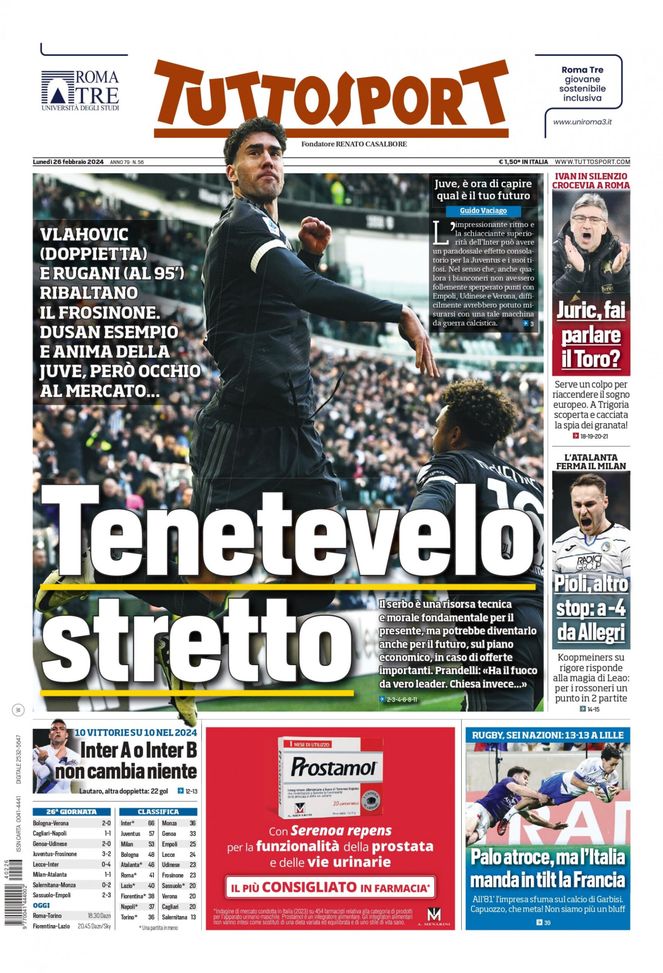 EDICOLA TS – Inter A o Inter B, non cambia niente - immagine 1