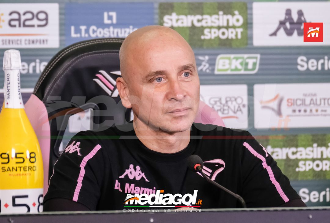 FOTO PALERMO, verso la Reggina: Mister Corini in conferenza stampa (Gallery) - immagine 16