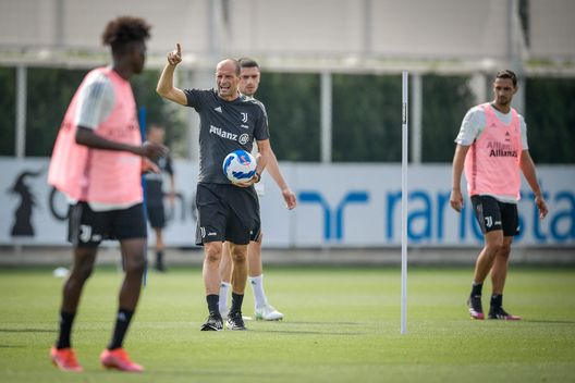 La Juve si allena La Juve si allena