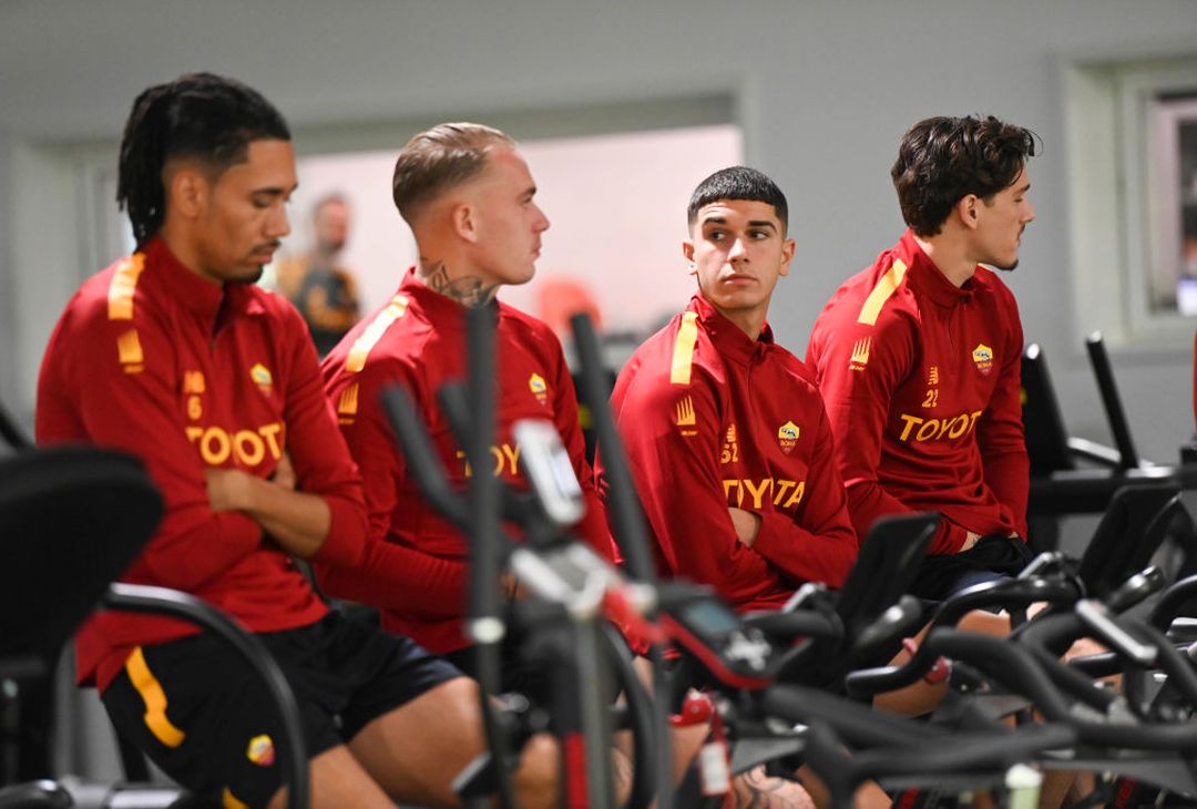 Trigoria, seduta tra palestra e campo verso il Sassuolo – FOTO GALLERY - immagine 3