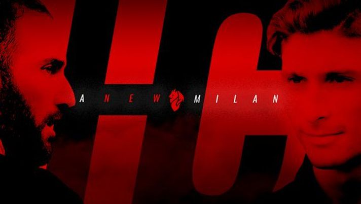 Higuain e Caldara, nuovi calciatori rossoneri, @acmilan 