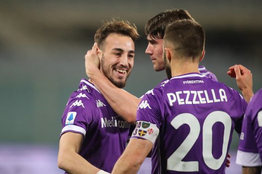 GERMOGLI PH: 19 FEBBRAIO 2021 FIRENZE STADIO ARTEMIO FRANCHI SERIE A FIORENTINA VS SPEZIA NELLA FOTO ESULTANZA GOL CASTROVILLI GERMOGLI PH: 19 FEBBRAIO 2021 FIRENZE STADIO ARTEMIO FRANCHI SERIE A FIORENTINA VS SPEZIA NELLA FOTO ESULTANZA GOL CASTROVILLI