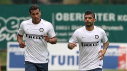 Banega: “Eccomi mentre mi alleno con Murillo. Forza Inter”
