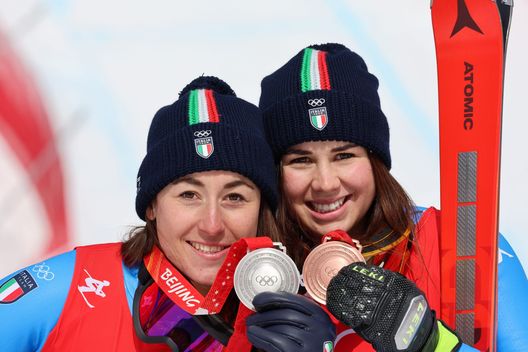 Goggia Delago (getty images) Goggia Delago (getty images)